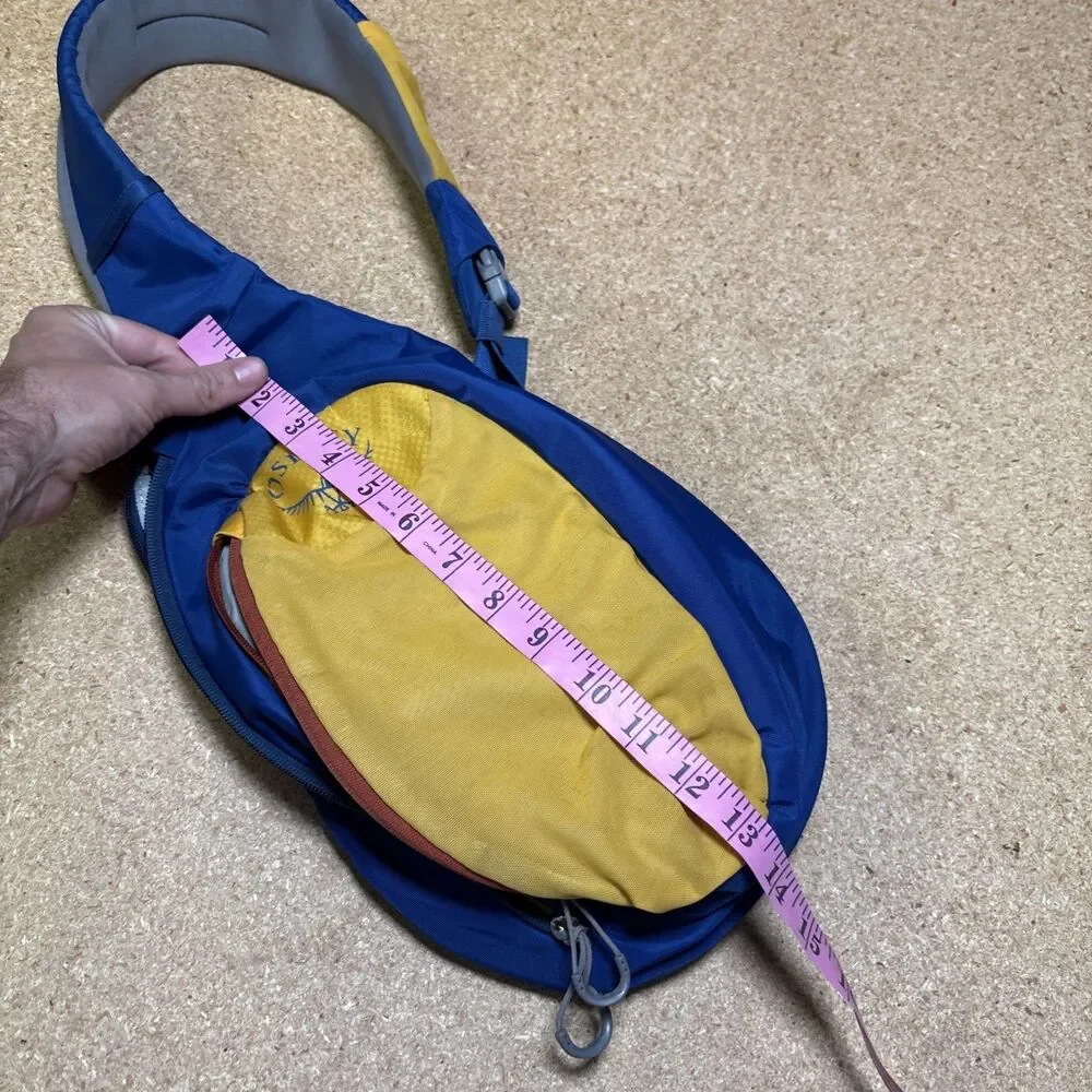 Osprey Sling Bag Unisex 6L Outdoor Lightweight Chest Bag Blue Yellow